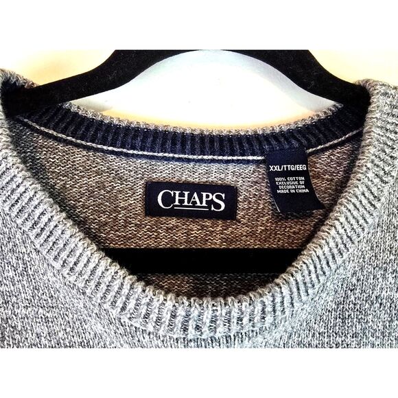 Chaps Men Long Sleeve Sweater XXL - Picture 2 of 12
